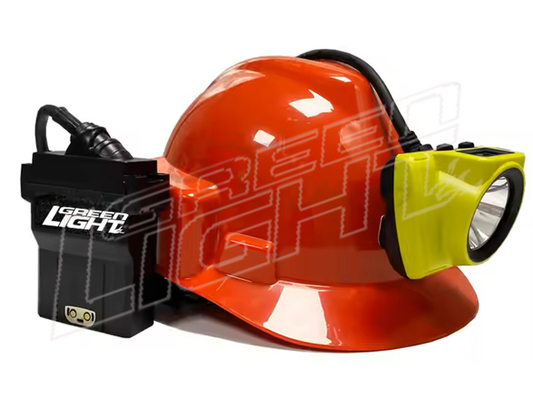 GLD-6 lámpara de tapa de minería con pantalla OLED 25000lux brillo fuerte 13.6Ah gran capacidad de batería Seguridad intrínseca