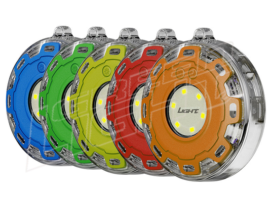 GL-WF02 LED de advertencia de brillo fuerte nueve tipos de modos de iluminación de múltiples colores adsorción magnética