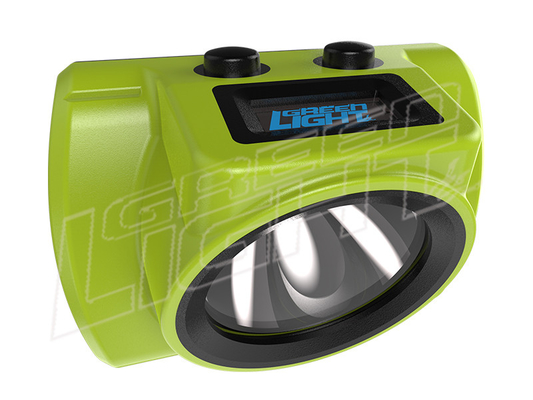 Potente faro de minería LED GLC-6S con 2,96W luz principal y dos luces auxiliares