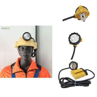 Lámparas de minería con cable de 800 mA con una luz principal y dos luces auxiliares