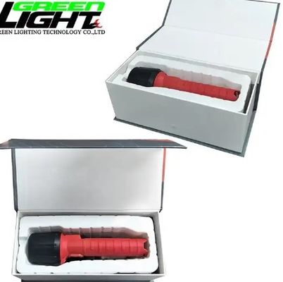 GL-T666 ((A) Lámpara de linterna LED de 3W ¥ 10.000 Lux, IP68 a prueba de agua, tiempo de ejecución de 10-24 horas, batería de iones de litio recargable de 6.8Ah